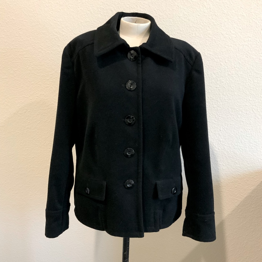 Chico’s black jacket